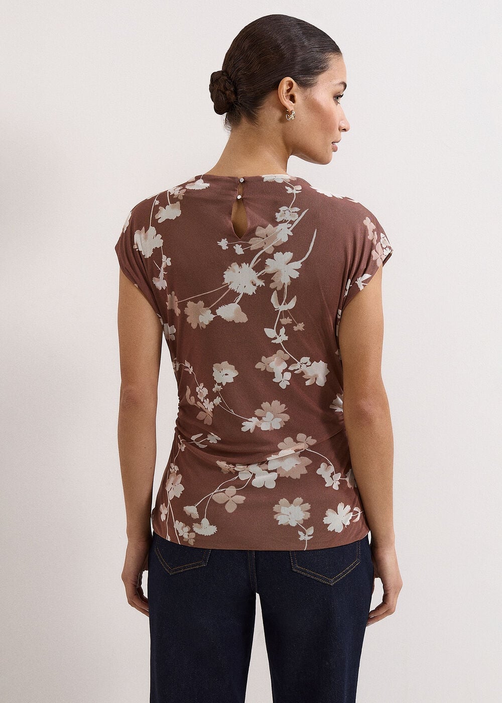 Phase Eight Kezia Mesh Printed Top