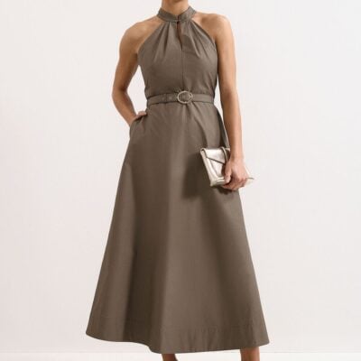 Phase Eight Krystel Halterneck Midi Dress