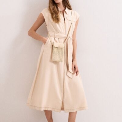 Phase Eight Petite Alira Stone Utility Dress