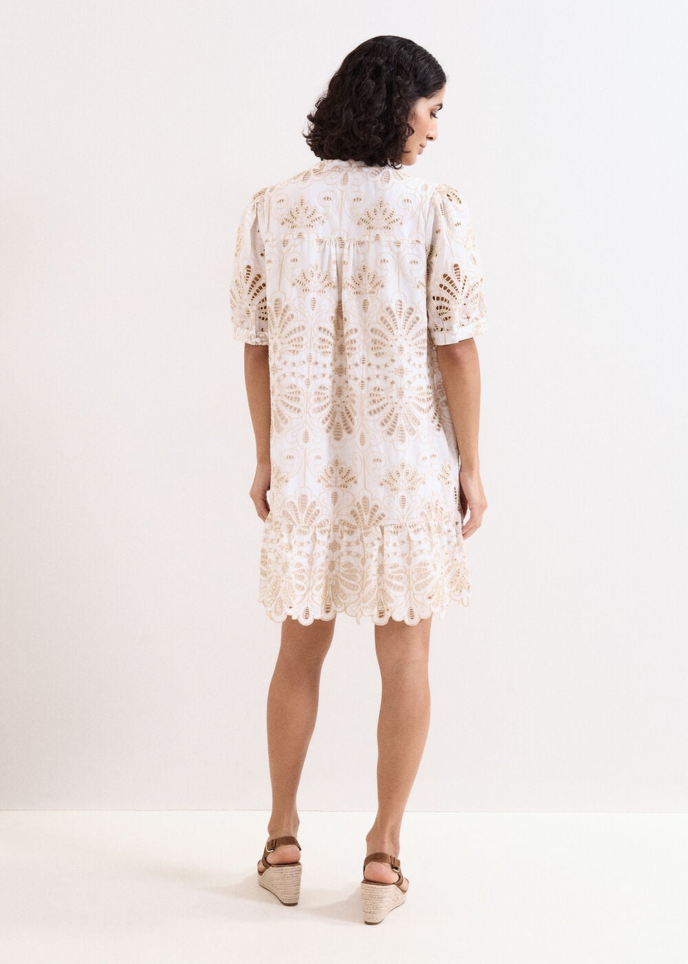 phase-eight-petite-liliana-broderie-mini-dress-4 Phase Eight Petite Liliana Broderie Mini Dress