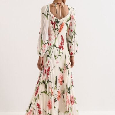 Phase Eight Reanna Floral Pleated Maxi Dress