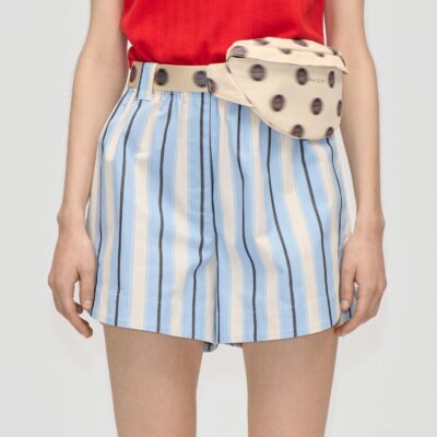 Stine Goya Elasticated Shorts With Tab