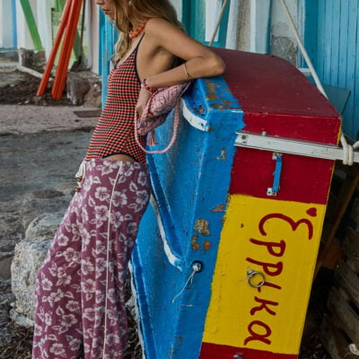 THE UPSIDE Lahaina Charli Drawstring Pant