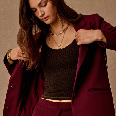 THE UPSIDE Mendoza Boyfriend Blazer