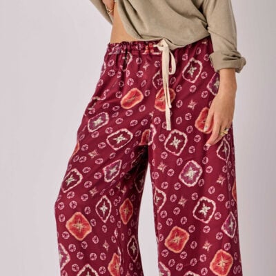 THE UPSIDE Miri Kato Silk Wide Leg Pant