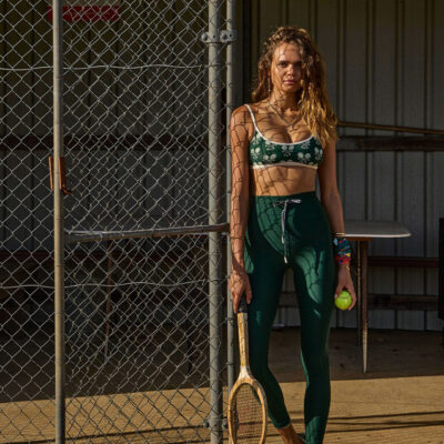 THE UPSIDE Racquet 25in Pocket Midi Pant