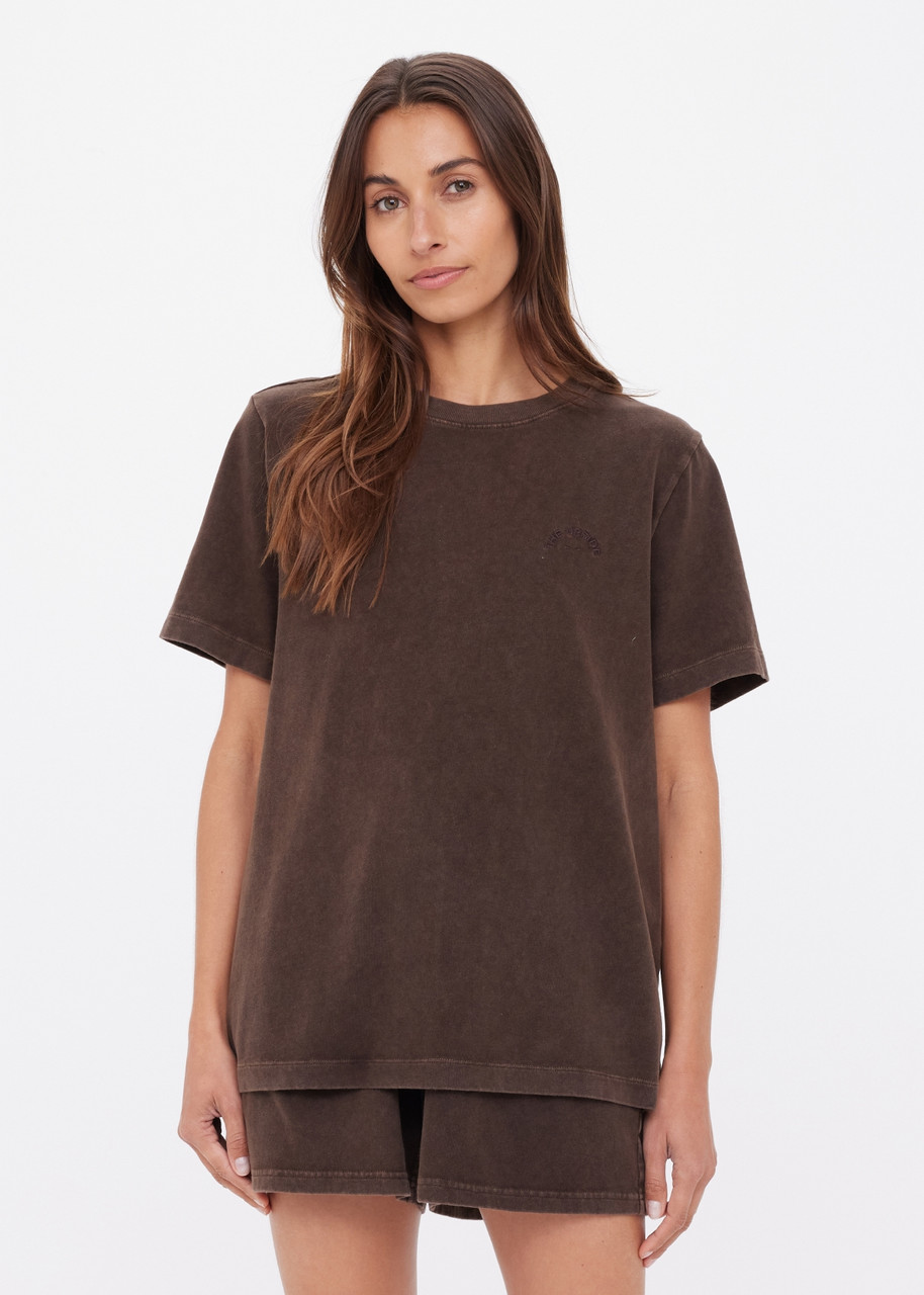 the-upside-USW226117-2 THE UPSIDE Soho Eva Crew Neck Tee