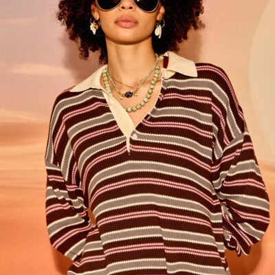 THE UPSIDE Wonder Knit Polo