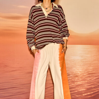 THE UPSIDE Wonder Knit Polo