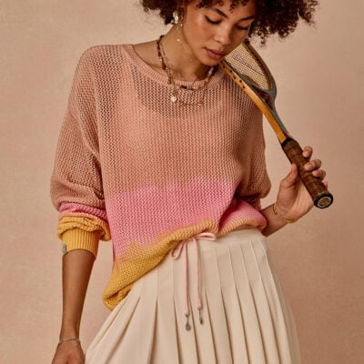 THE UPSIDE Cadiz Pleated Skirt