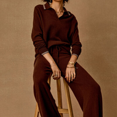 THE UPSIDE Coco Amelie Cashmere Knit Pant
