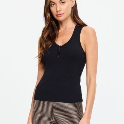 THE UPSIDE Charli Button Tank Top