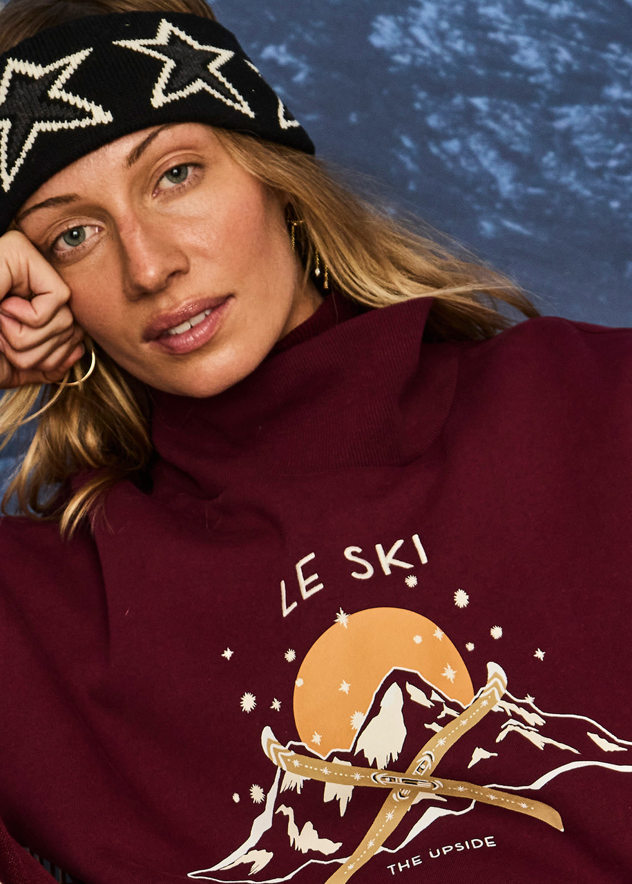 THE UPSIDE LE Ski Clementine Crew