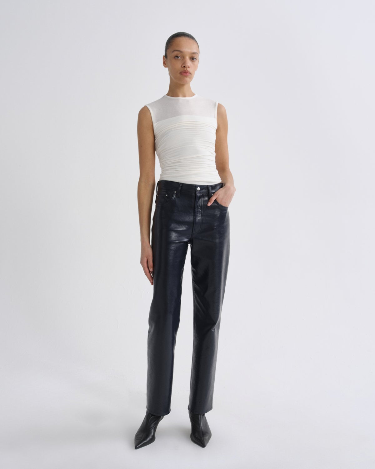 AGOLDE Lana Jean (Recycled Leather) - Image 1