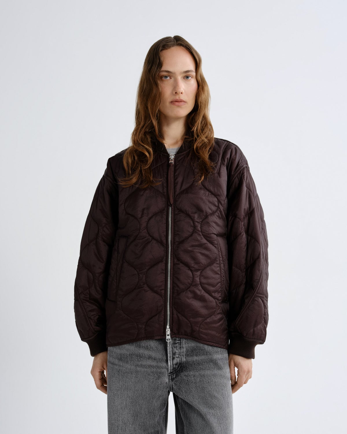 AGOLDE Isla Quilted Jacket - Image 1