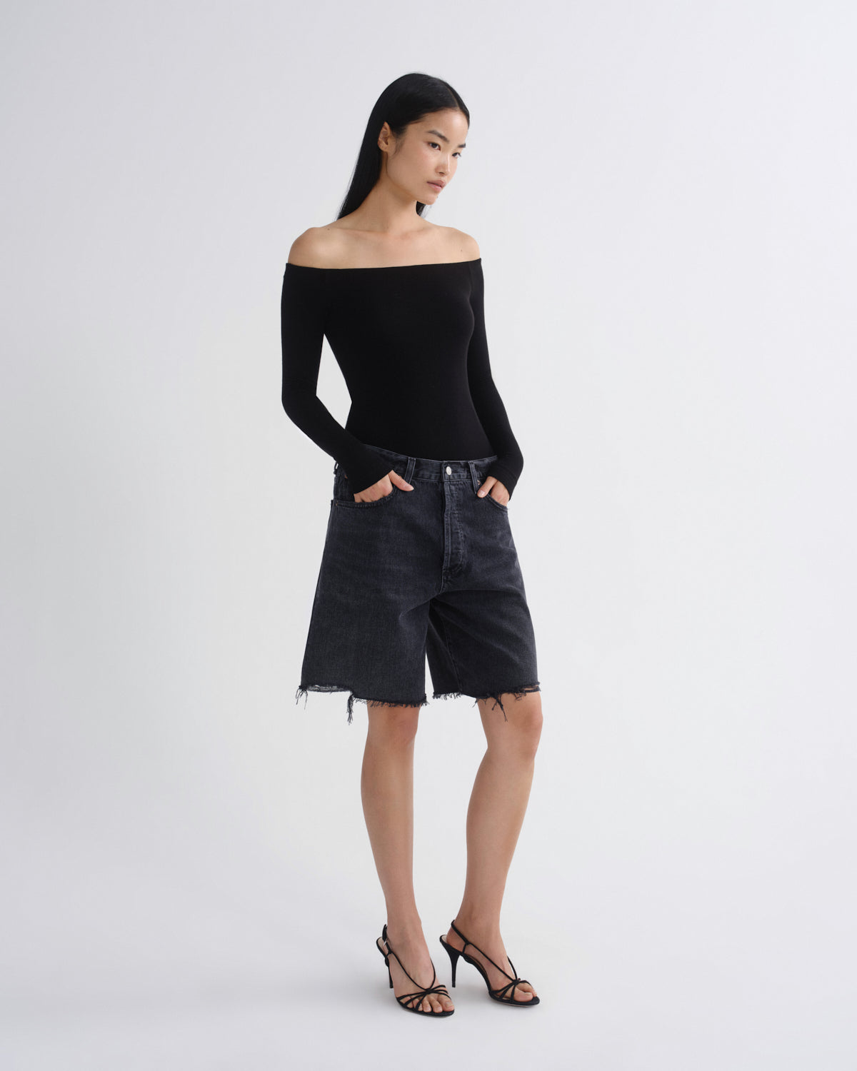 AGOLDE Indra Short (Weightless) - Image 3