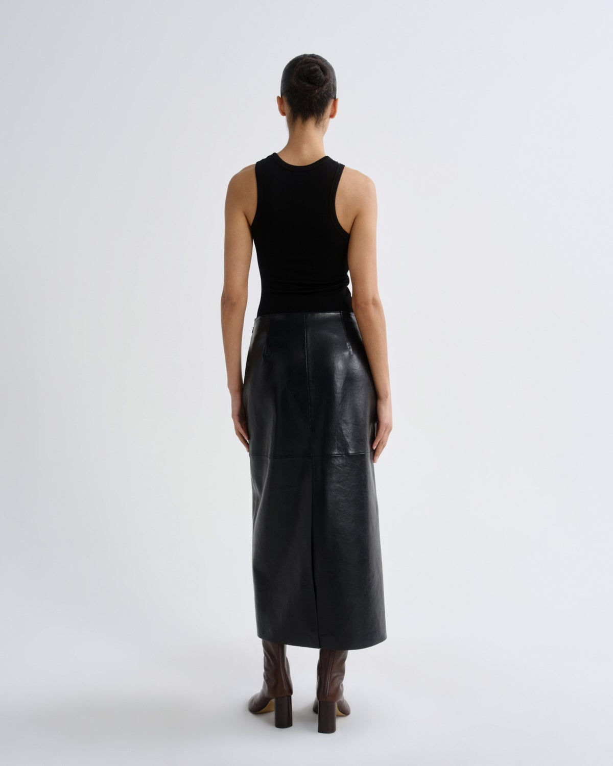 AGOLDE Hikson Skirt (Recycled Leather) - Image 2