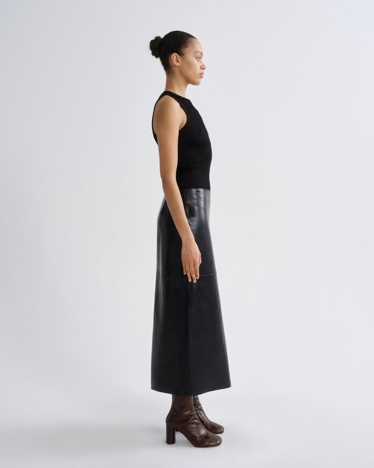 AGOLDE Hikson Skirt (Recycled Leather) - Image 3