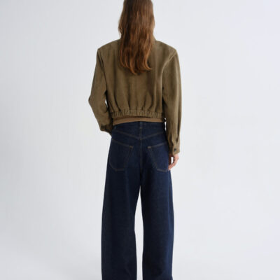 AGOLDE Nahla Cropped Jacket (Suede) - Image 2
