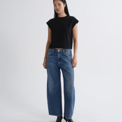 AGOLDE Low Curve Crop Jean (Weightless) - Image 1
