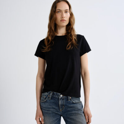 AGOLDE Long Line Adine Tee (Tencel Jersey) - Image 1