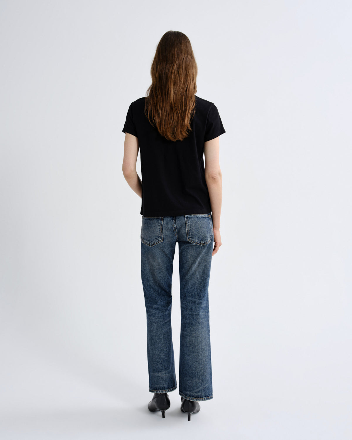 MNAGO310826203842037_2 AGOLDE Long Line Adine Tee (Tencel Jersey) - Image 2
