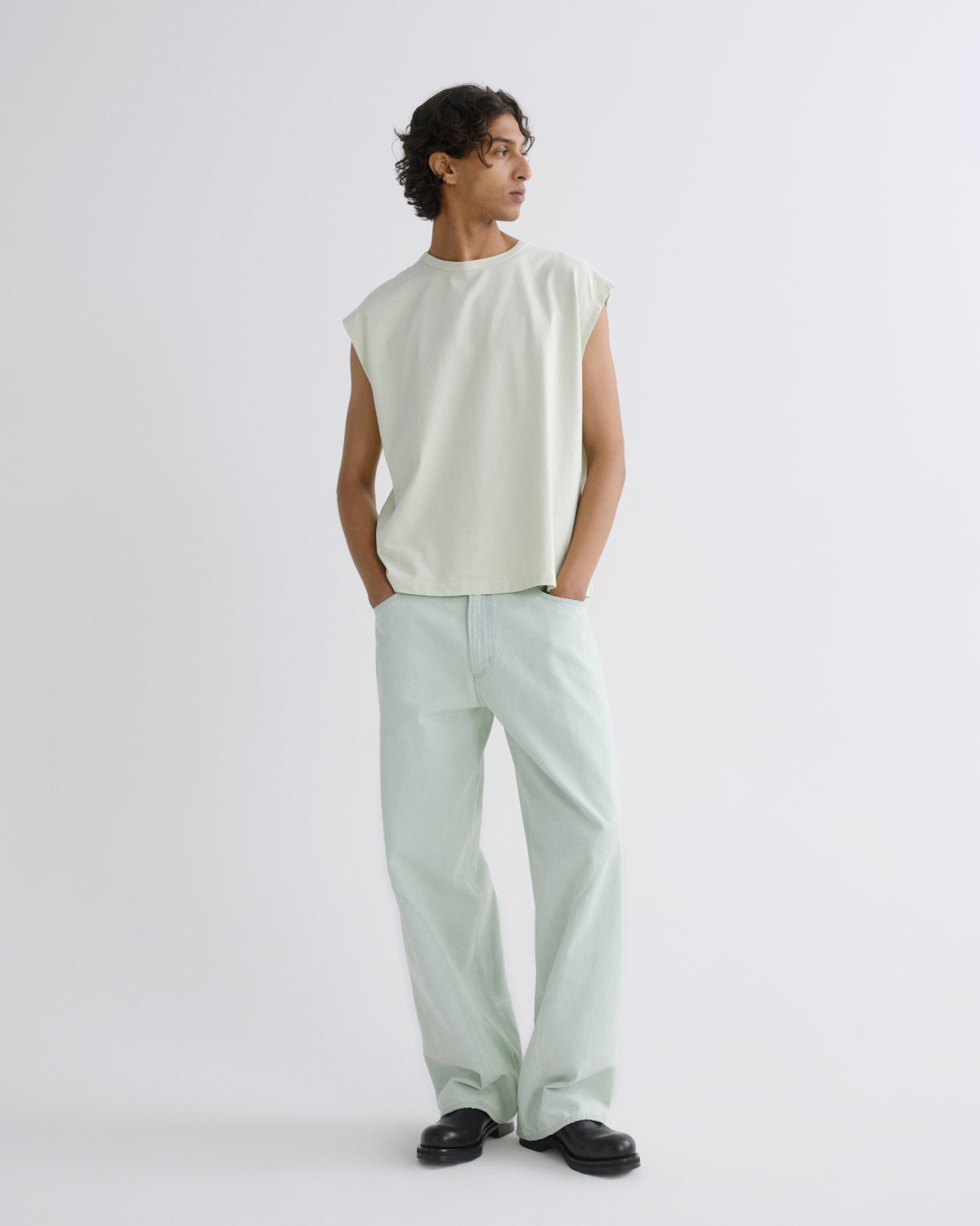 AGOLDE Leonard Sleeveless Tee - Image 3