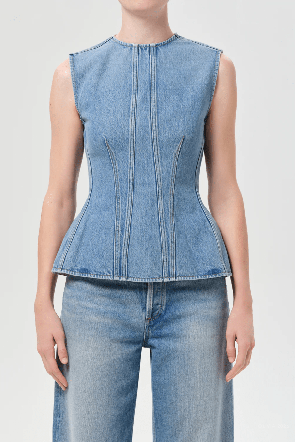 AGOLDE Corbin Denim Shell Shirt - Image 2