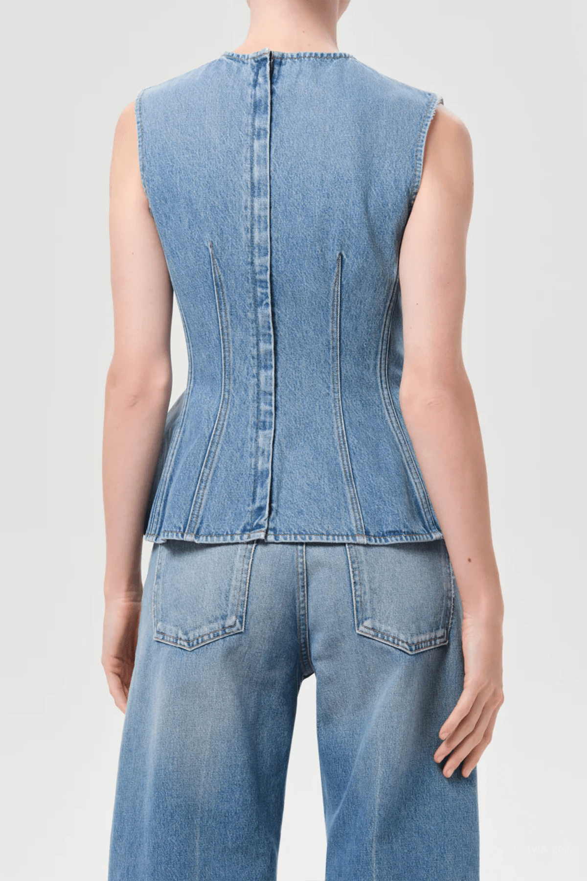 AGOLDE Corbin Denim Shell Shirt - Image 3