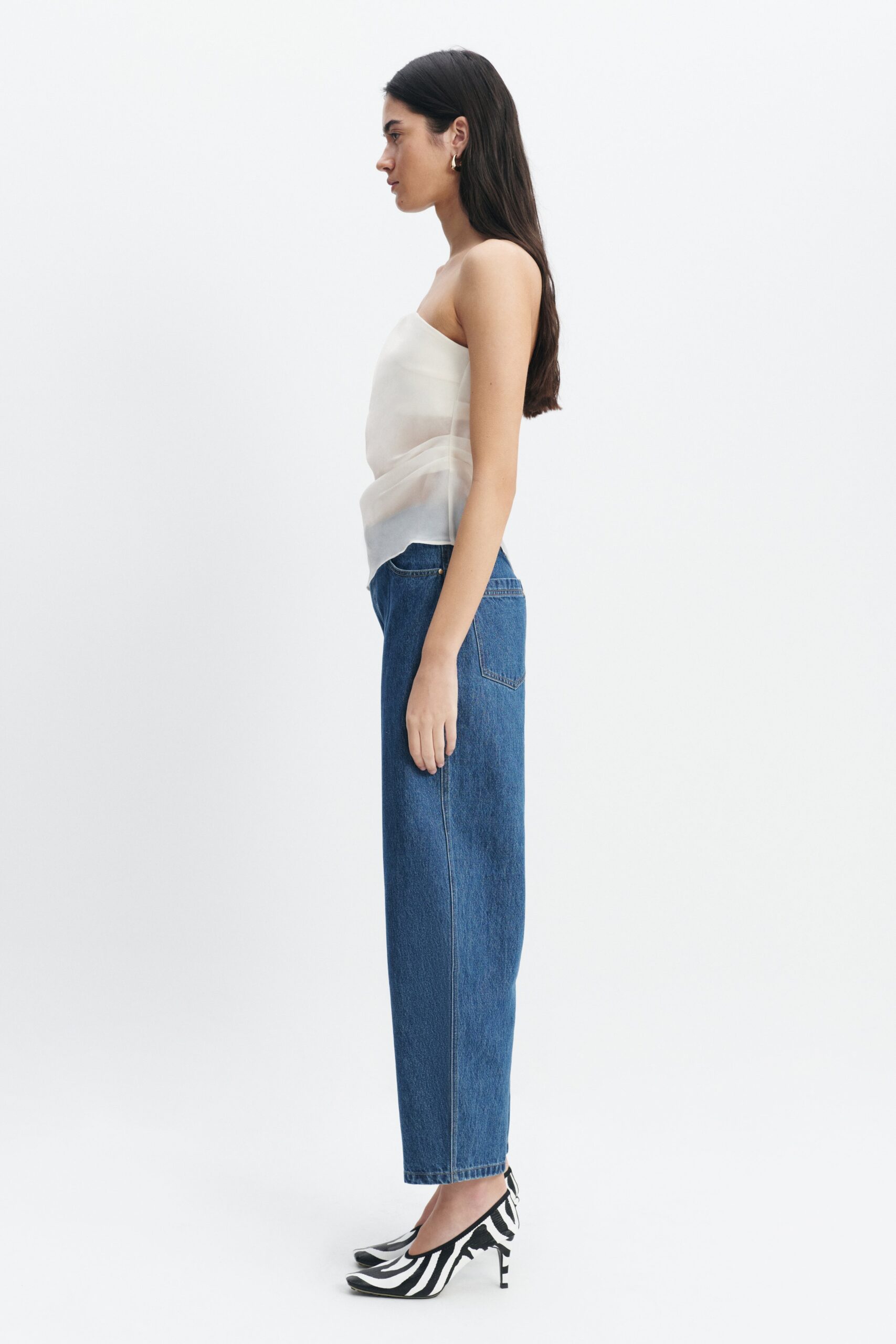 MNAJE060926190235004_3 Aje Tully Bubble Crop Jean - Image 3