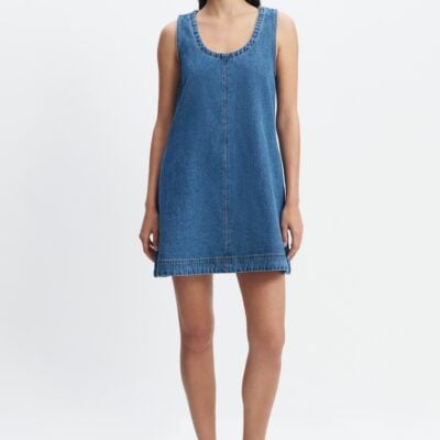 Aje Kendall Tie Back Mini Dress - Image 1