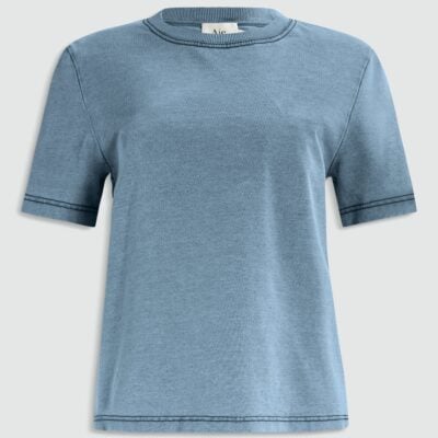 Aje Jono Denim Wash Tee - Image 2