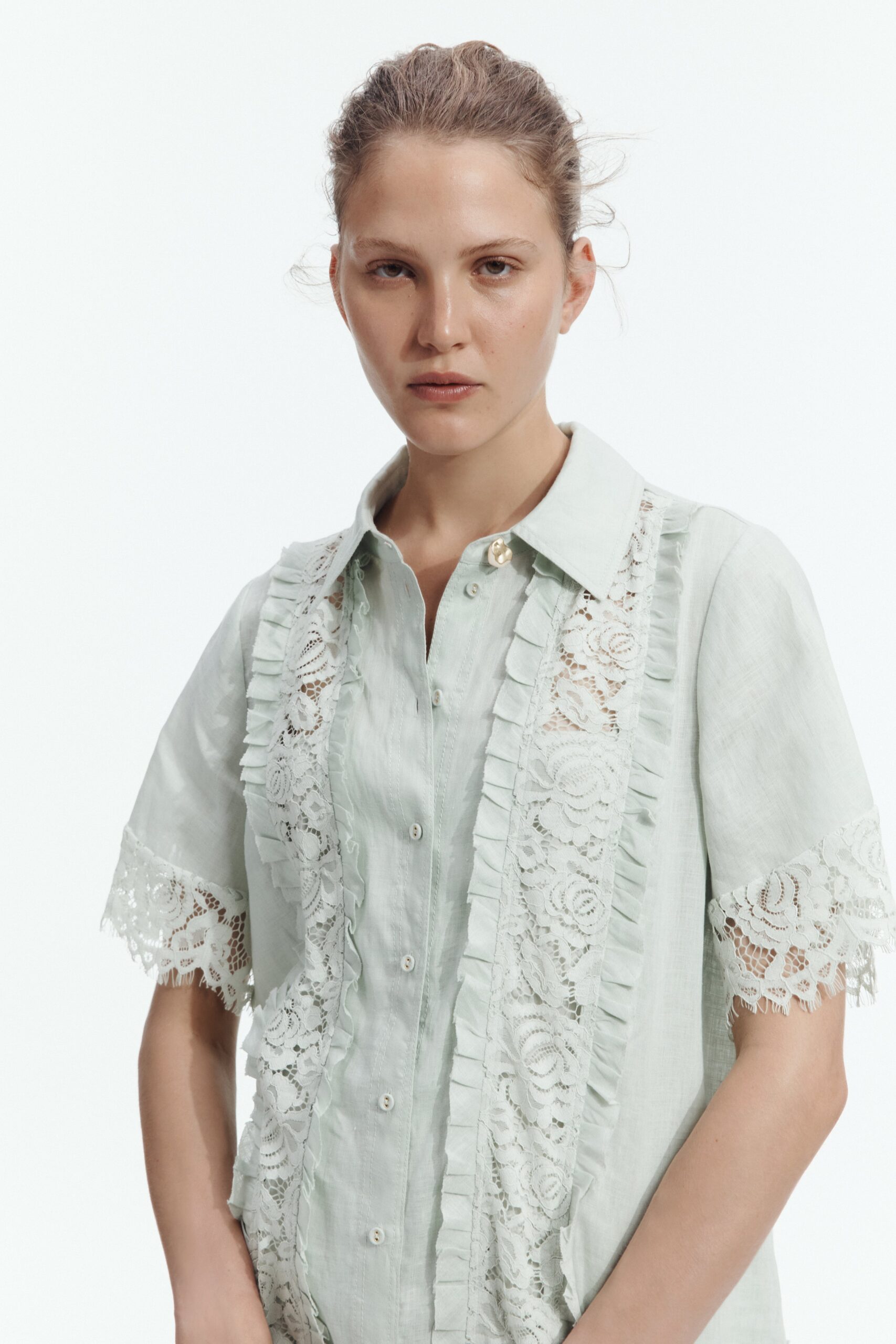Aje Ellara Mini Shirt Dress - Image 3