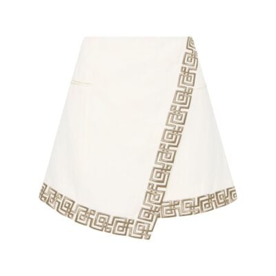Aje Voyager Embroidered Mini Skirt - Image 2