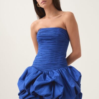 Aje Violette Bubble Hem Mini Dress - Image 1