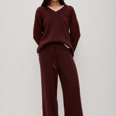 Aje V-Neck Knit Jumper - Image 1