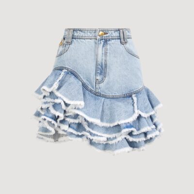 Aje Tia Ruffle Mini Skirt - Image 2