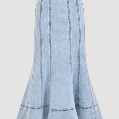 Aje Tia Denim Midi Skirt - Image 2