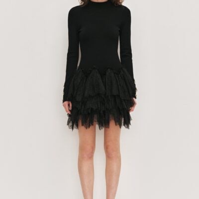 Aje Thalia Knit Mini Dress - Image 1