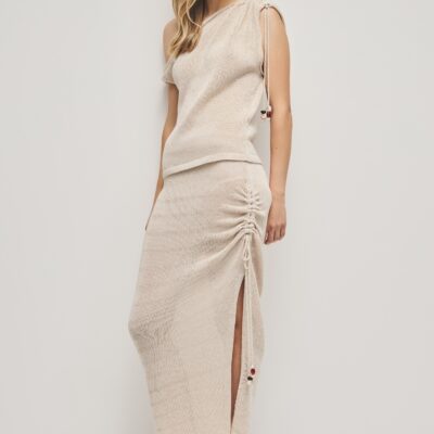Aje Suri Knit Skirt - Image 1