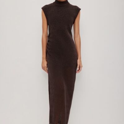 Aje Suri Knit Midi Dress - Image 1
