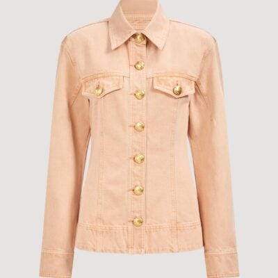 Aje Sunrise Denim Long Sleeve Shirt - Image 2