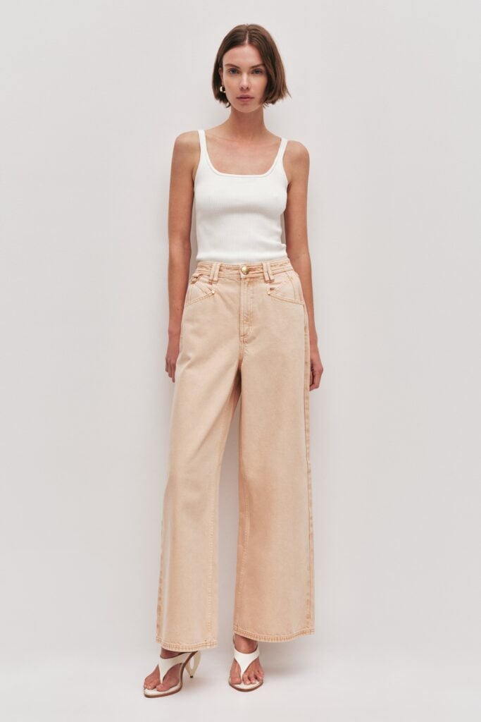 Aje Sunrise Denim Jeans - Image 1