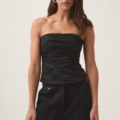 Aje Sunbeam Ruched Bustier - Image 1