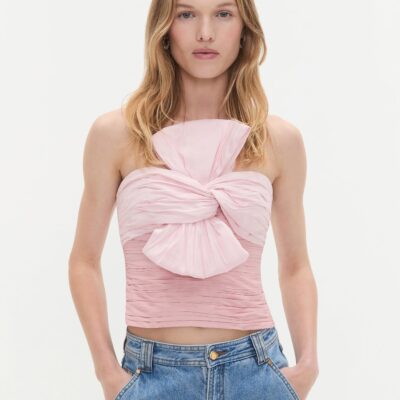 Aje Stella Bow Top - Image 1