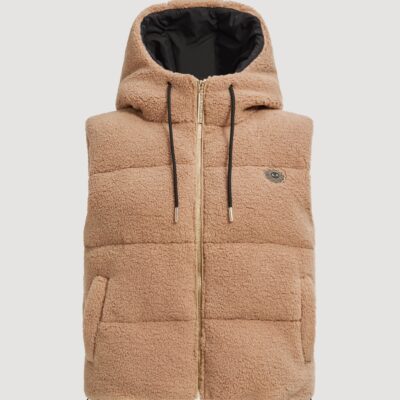 Aje Sherpa Sleeveless Vest - Image 2