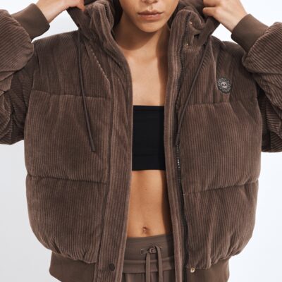 Aje Sherpa Puffer Jacket - Image 1