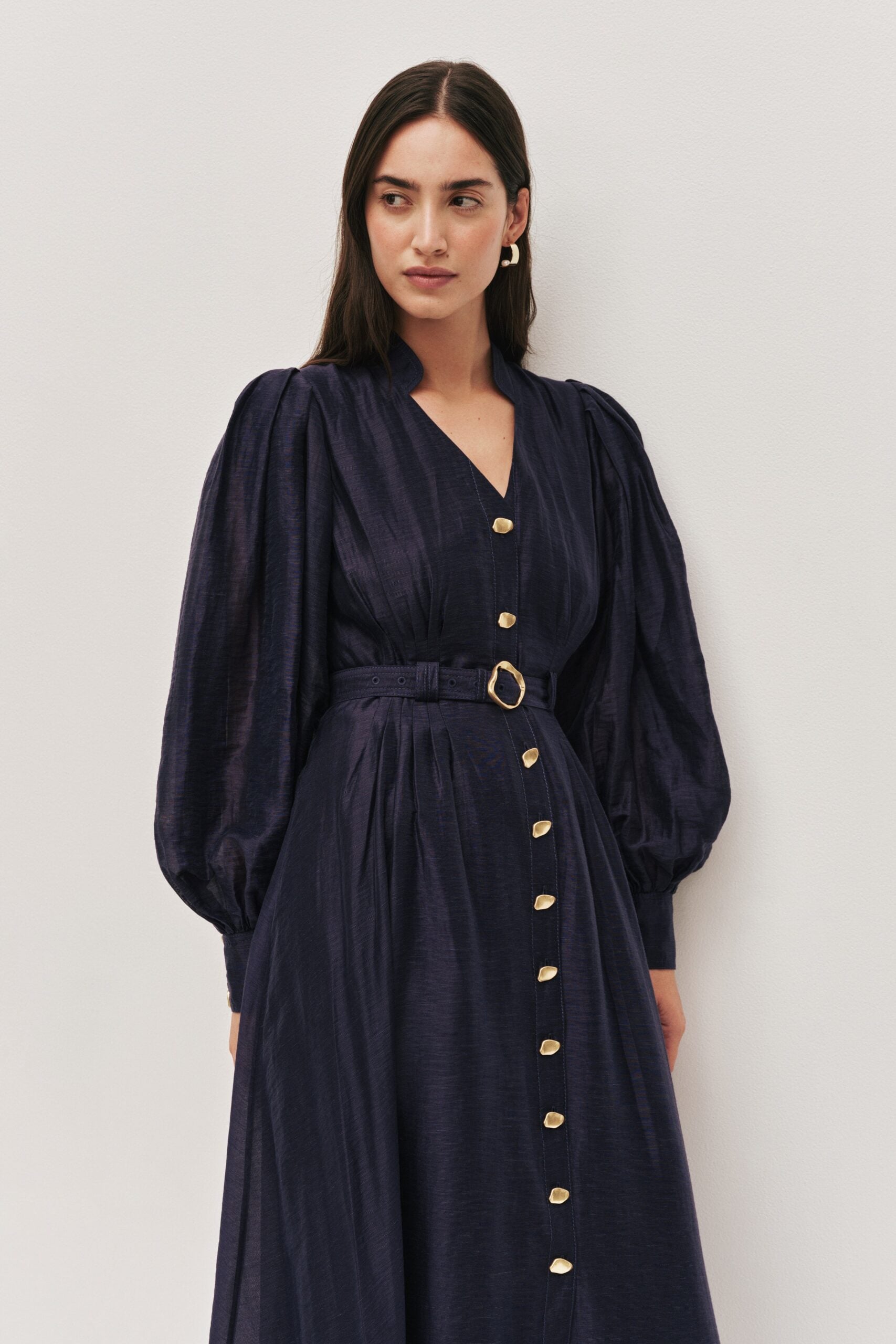 MNAJE060926190235148_3 Aje Sevilla Midi Dress - Image 3