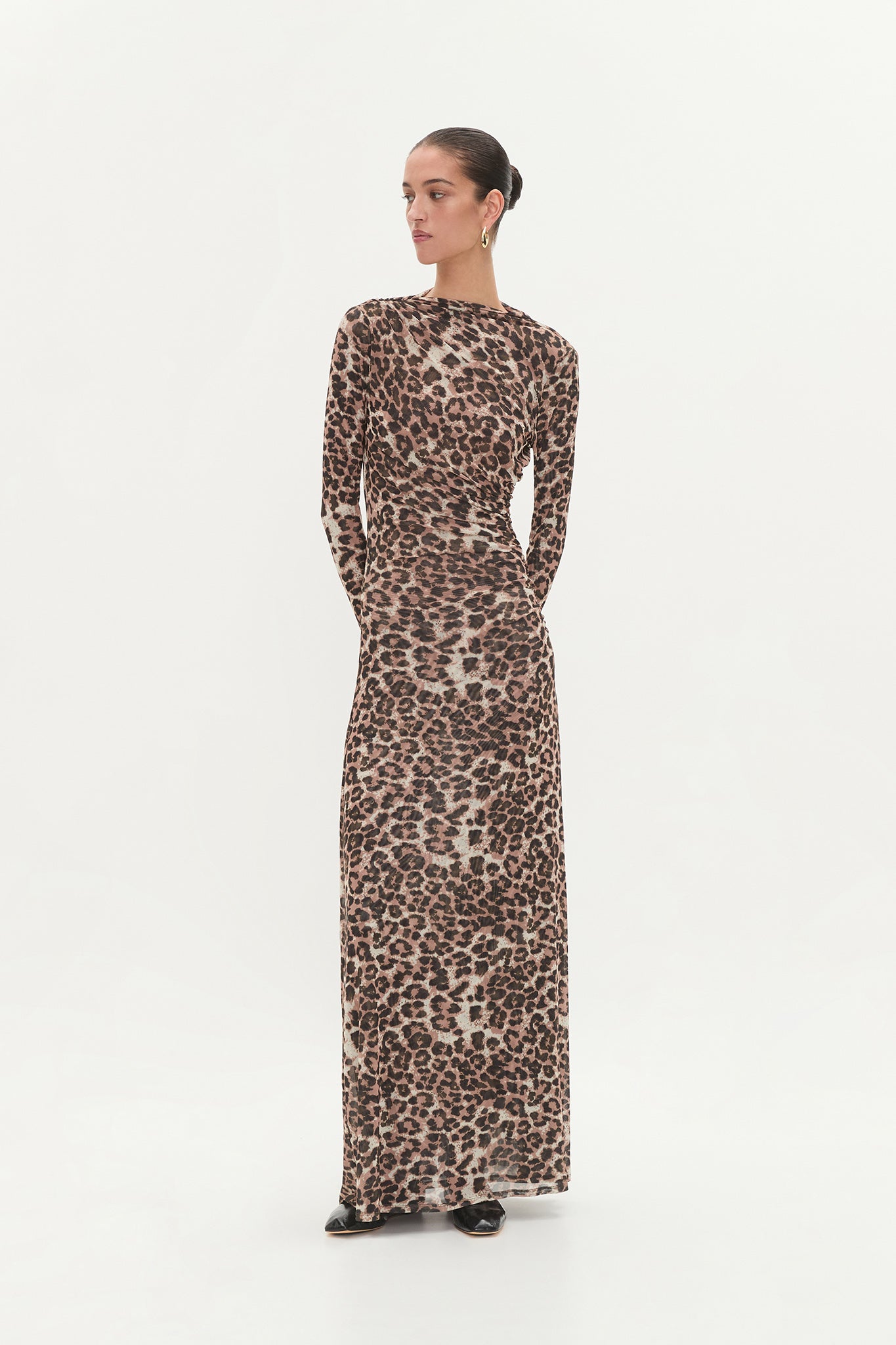 Aje Saturn Mesh Maxi Dress - Image 1