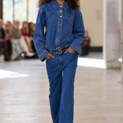 Aje Rylan Long Sleeve Denim Shirt - Image 1